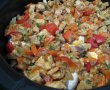 Ciuperci umplute cu legume si piept de pui la slow cooker Crock-Pot-9