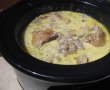 Pui cu ciuperci si sos de smantana cu usturoi - slow cooker Crock-Pot 4,7 L-12