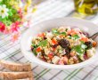 Salata cu couscous israelian si gorgonzola Bergader by Delaco-0