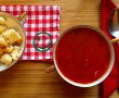 Supa de rosii cu branza-5
