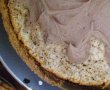 Desert prajitura cu blat, biscuiti si crema-3
