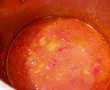 Supa crema de rosii cu dovlecel servita cu rulouri din foietaj-3