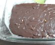 Desert ciocolata de casa cu coacaze si nuci-6