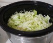 Varza cu ciolan afumat la slow cooker Crock Pot-4