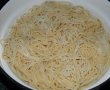 Spaghetti con le polpettine (spaghete cu chiftelute)-12