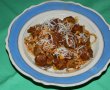 Spaghetti con le polpettine (spaghete cu chiftelute)-17