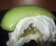 Inghetata de vanilie cu dulceata de pepene galben-4