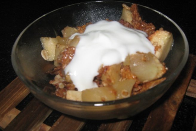 Apple crisp (sau mai bine crontz cu mar )