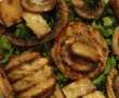 Salata verde cu ciuperci la gratar-5