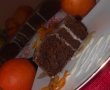 Tort de portocale si ciocolata-8