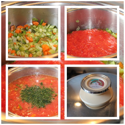 Supă de roșii preparată la Zepter