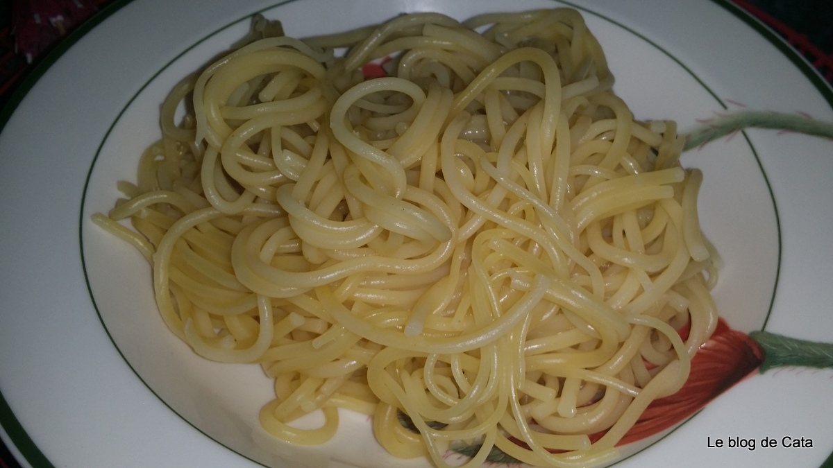 Spaghetti cu sos Philadelphia