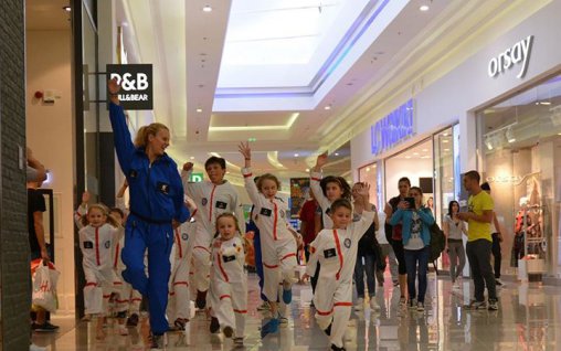 Peste 3000 de copii au trăit experienţa KIDS ON THE MOON  în Ploieşti Shopping City