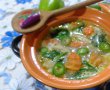Supa de fasole verde cu spanac si iaurt-15