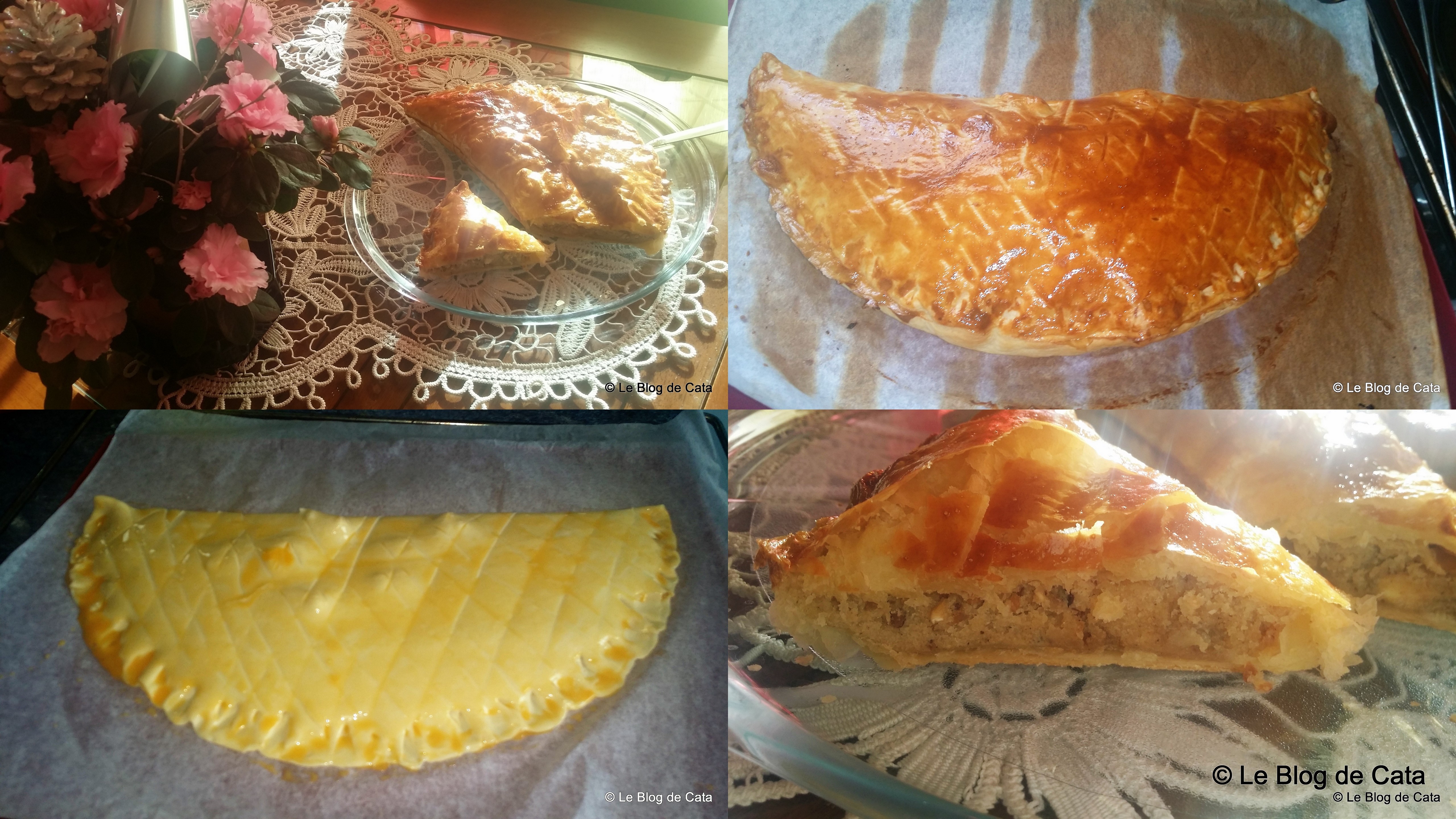 Placinta pralinata - Galette de rois