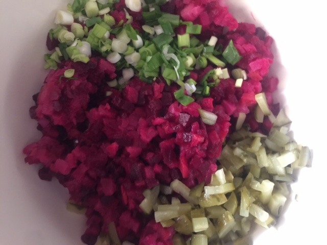 Винегред - salata ruseasca de legume