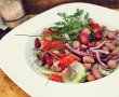 Salata cu fasole alba, rosie, naut si legume de sezon-10