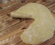 Paratha sau paine plata foietajata preparata la tigaie-4