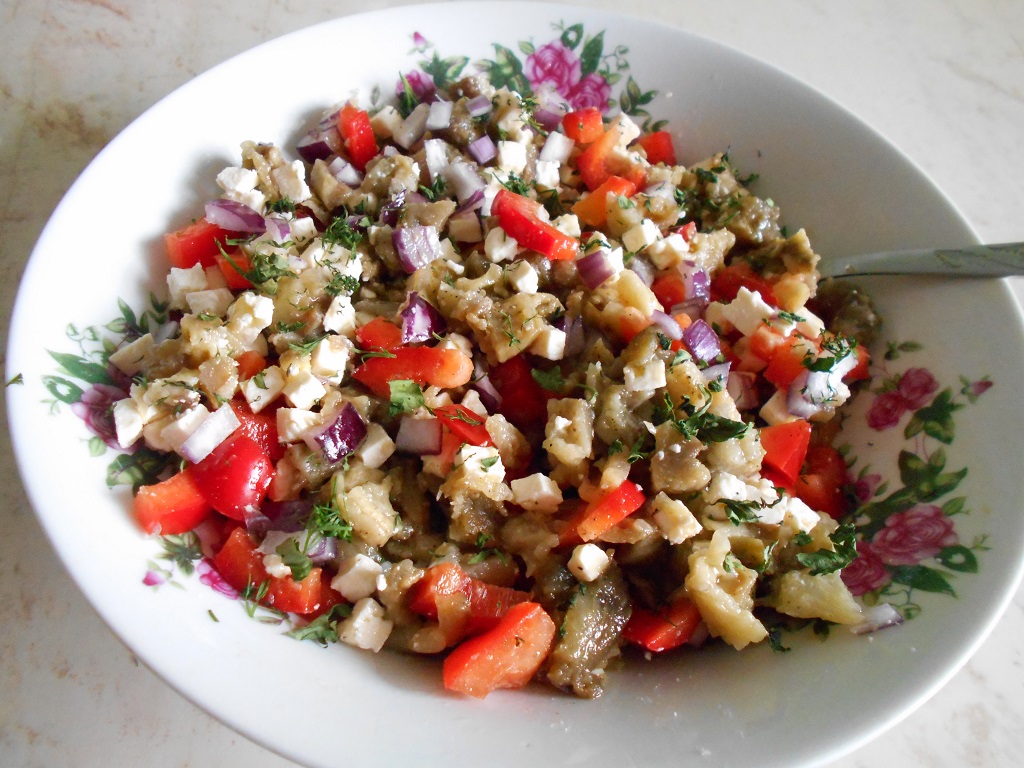 Salata de vinete, in stil grecesc (2)