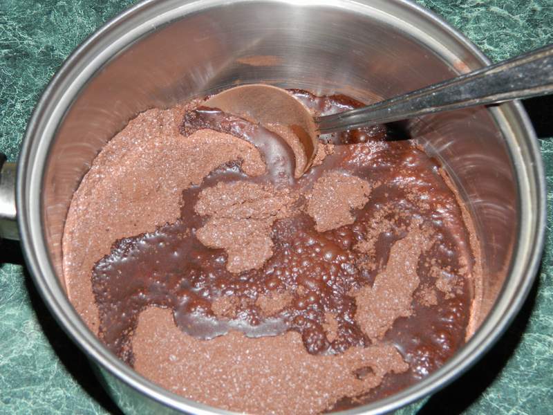 Desert ciocolata de casa cu stafide