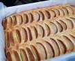 Desert prajitura cu mere si branza-13
