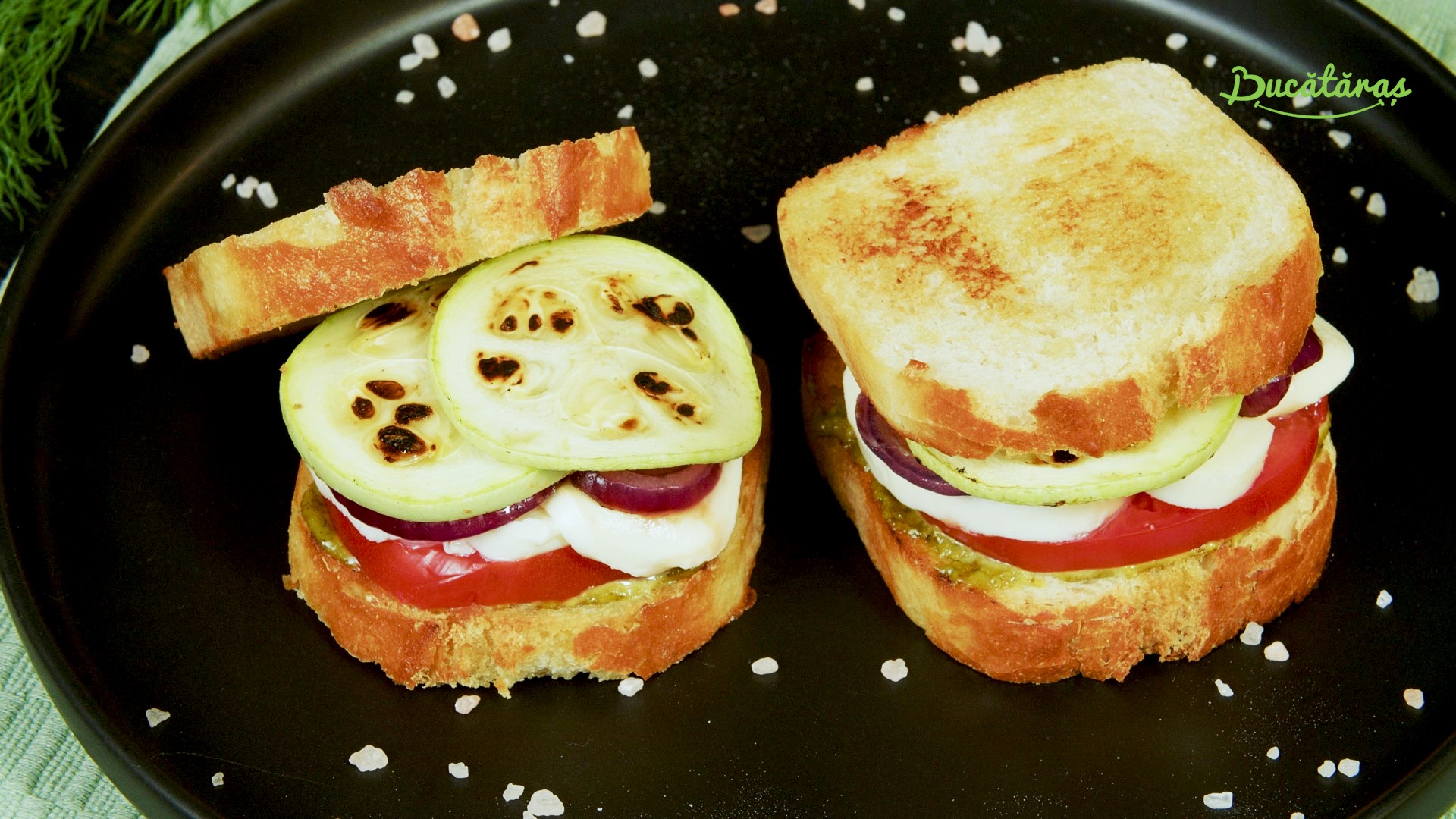 Sandwich fresh de vară - Rețeta simplă și gustoasă cu legume proaspete