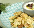 Chipsuri de zucchini cu sos tzatziki - Aperitiv grecesc savuros-0